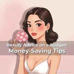 Artistic representation for Beauty Advice on a Budget: Money-Saving Tips
