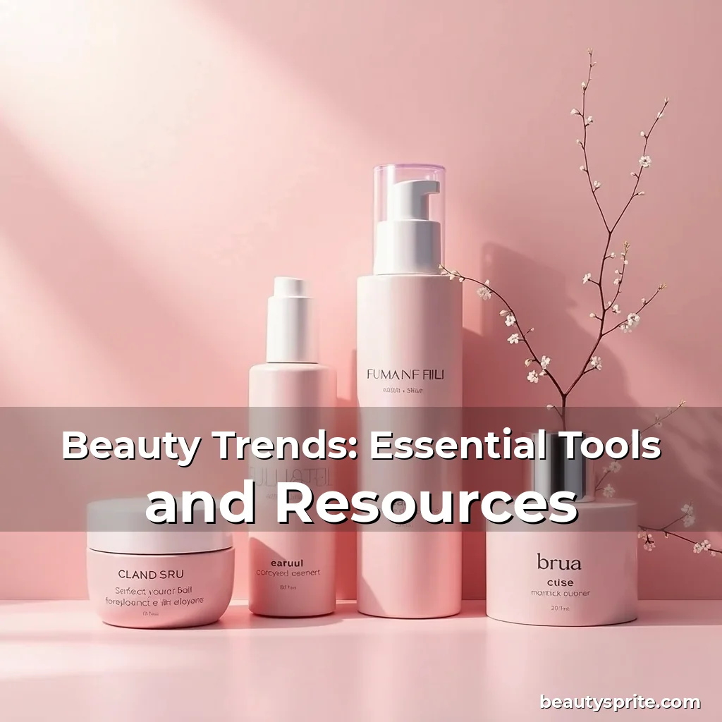 Artistic representation for Beauty Trends: Essential Tools and Resources