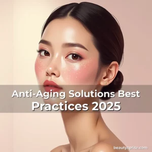 Artistic representation for Anti-Aging Solutions Best Practices 2025