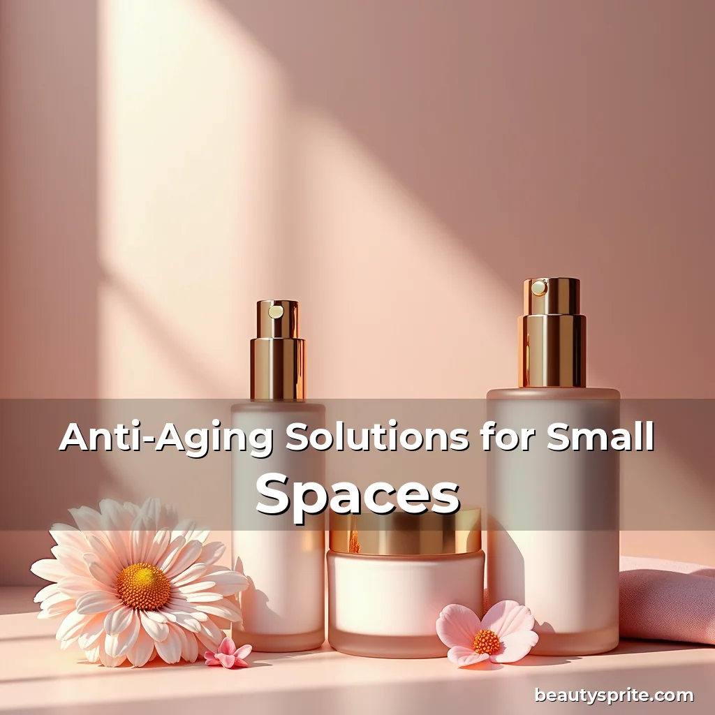 Artistic representation for Anti-Aging Solutions for Small Spaces