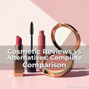 Artistic representation for Cosmetic Reviews vs Alternatives: Complete Comparison