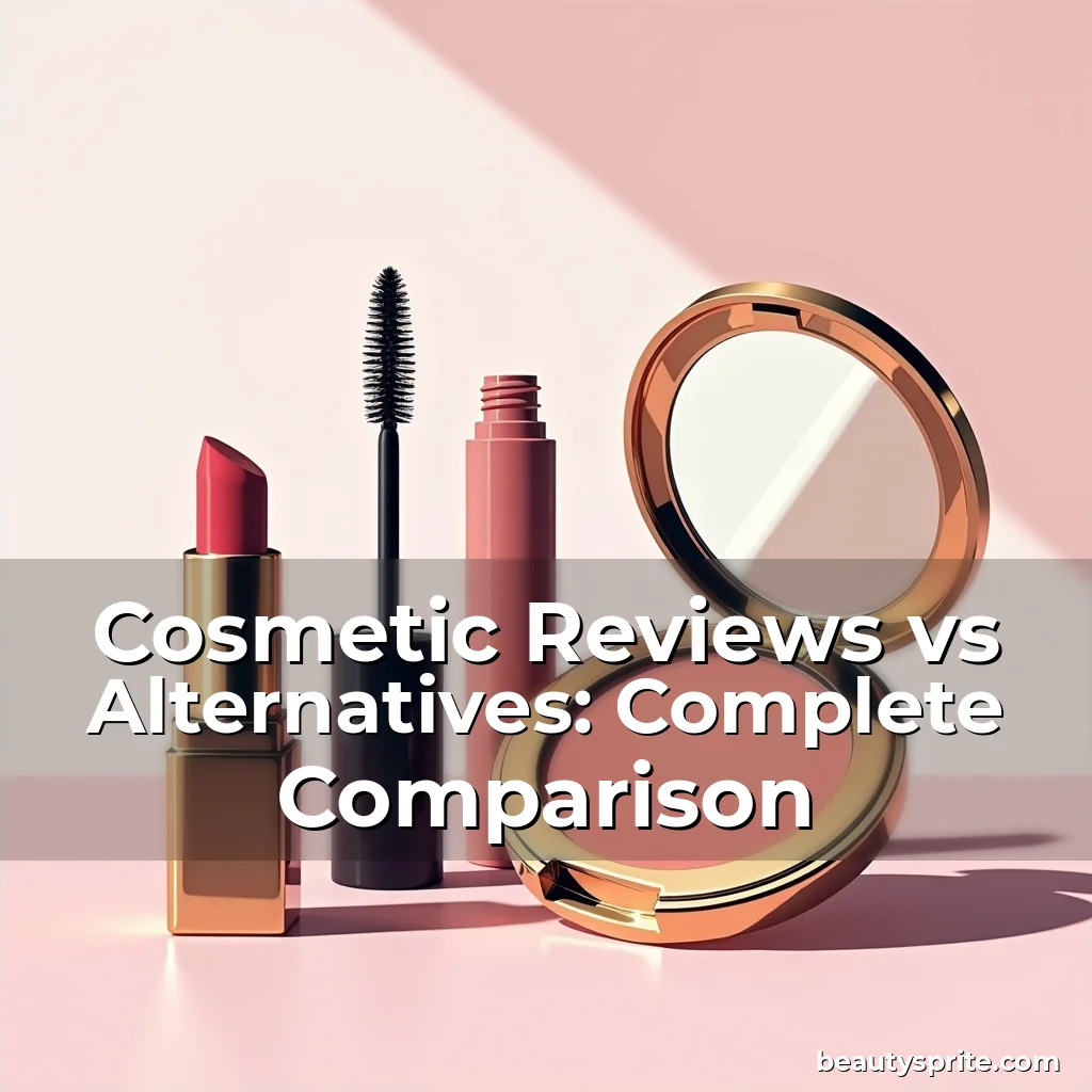 Read more about the article Cosmetic Reviews vs Alternatives: Complete Comparison