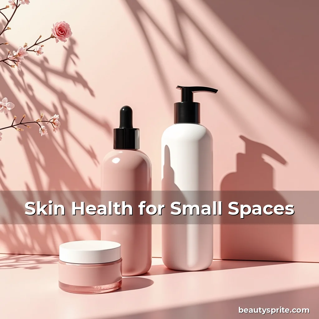 Artistic representation for Skin Health for Small Spaces