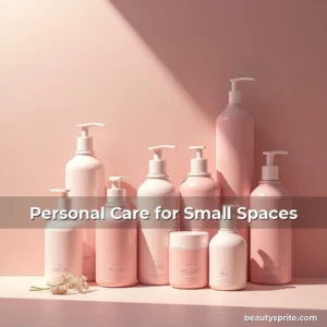 Artistic representation for Personal Care for Small Spaces