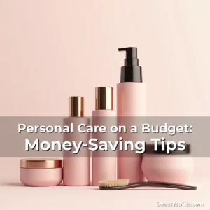 Artistic representation for Personal Care on a Budget: Money-Saving Tips