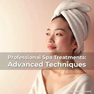 Artistic representation for Professional Spa Treatments: Advanced Techniques