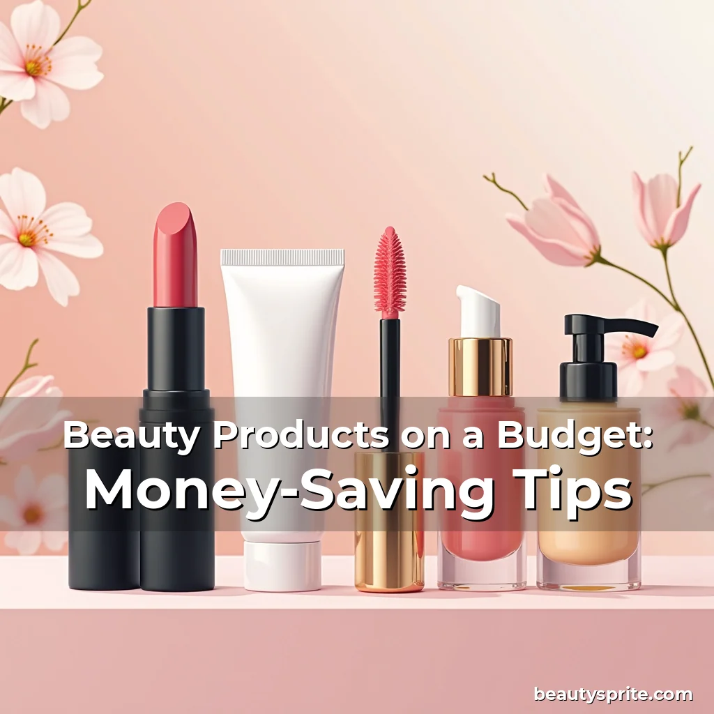 You are currently viewing Beauty Products on a Budget: Money-Saving Tips